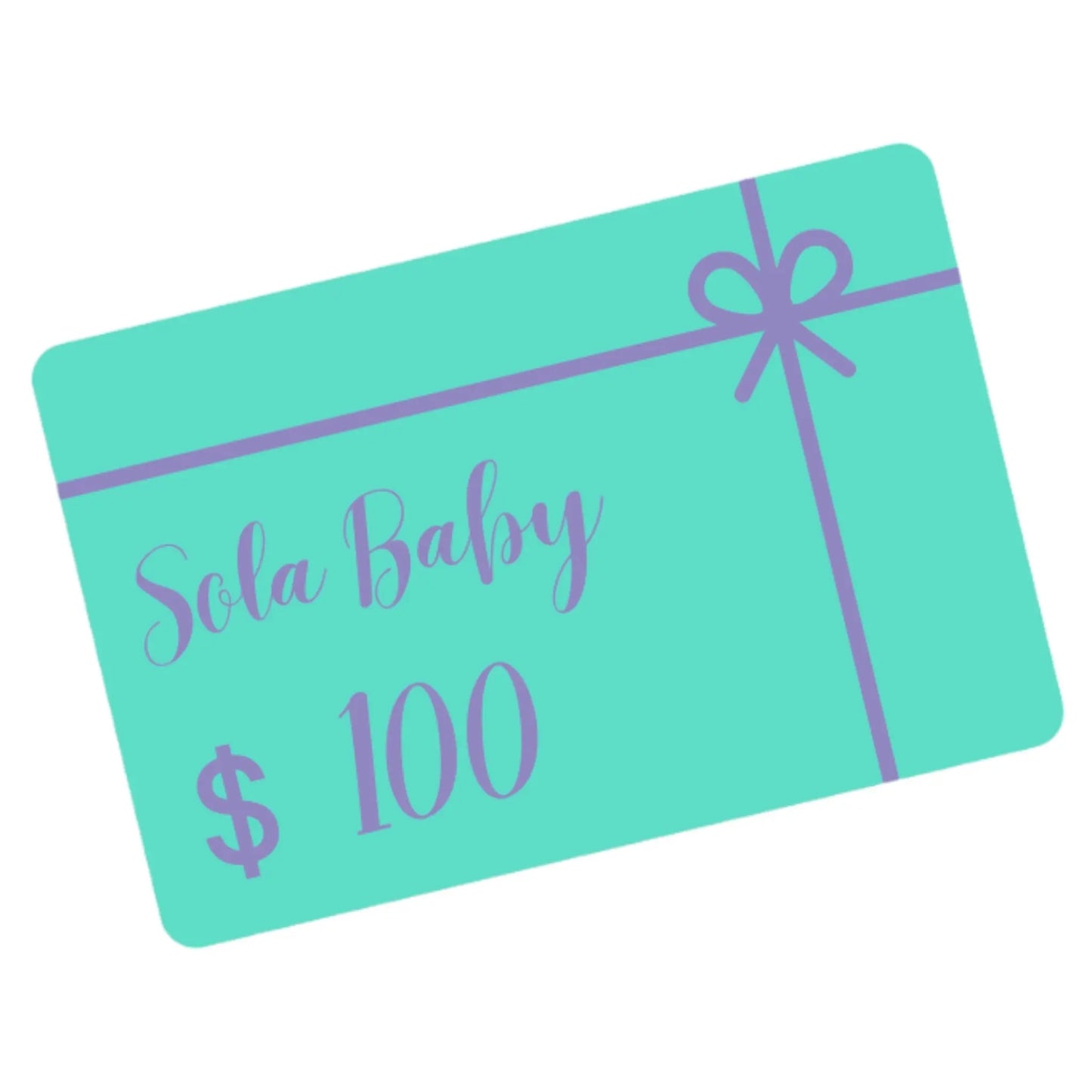 Gift card - Sola Baby Boutique